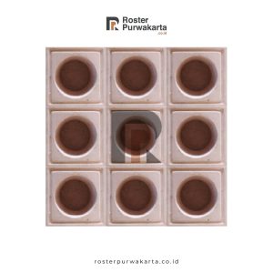 Roster Pola Lubang Bulat