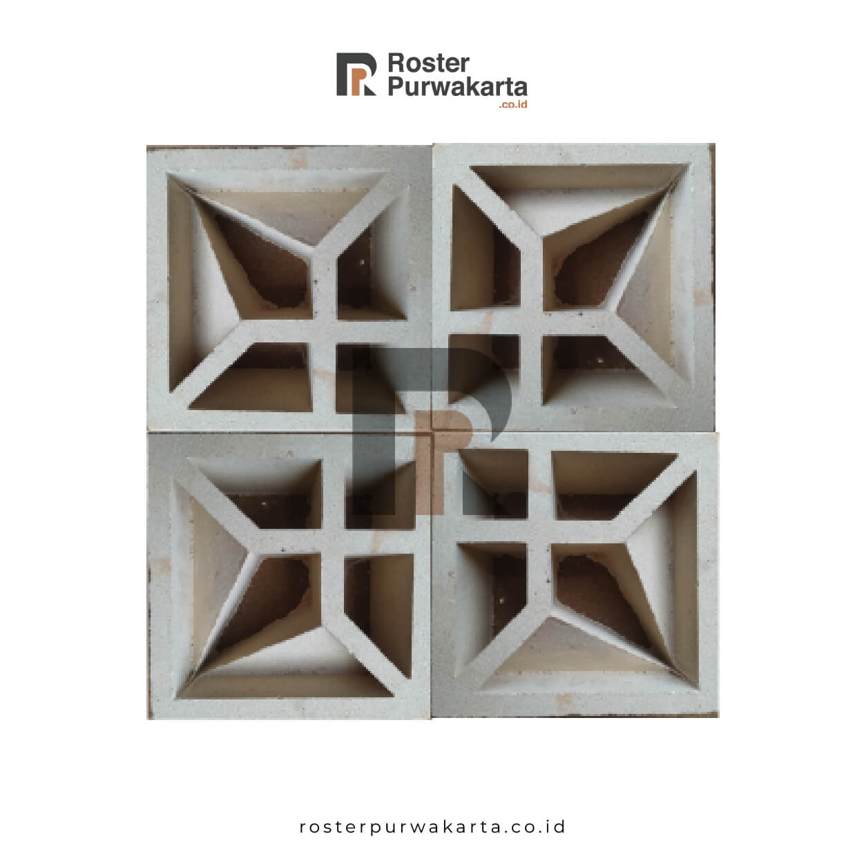 Roster Geometris Daun