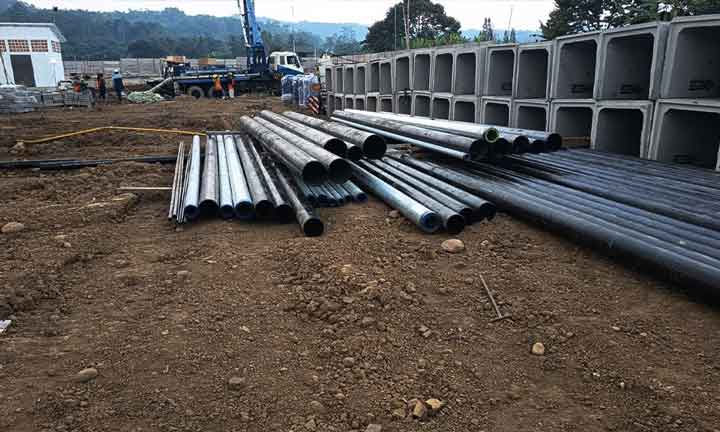 Supply Pipa Spindo proyek Sekolah Rakyat Jawa Tengah